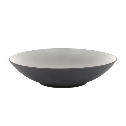 Globok krožnik EQUINOX, 24 cm, bel poper, REVOL