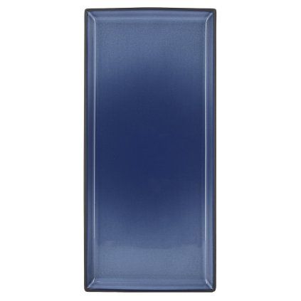 Servirni krožnik EQUINOXE, 32,5 x 15 cm, nebesno modra, REVOL