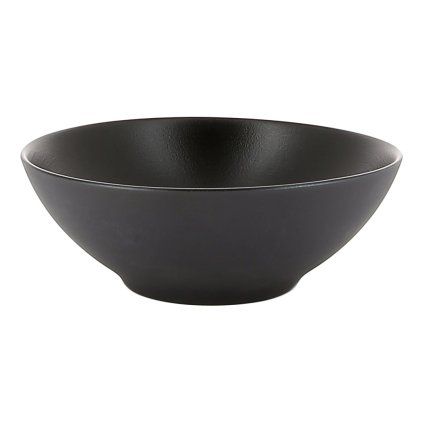 Globok krožnik EQUINOXE, 15 cm, mat črna, REVOL