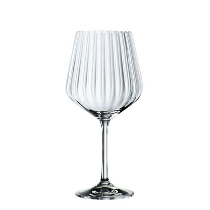 Kozarec za koktajle Gin & Tonic TASTES GOOD s slamicami za pitje, set 4 kosov, 640 ml, Nachtmann