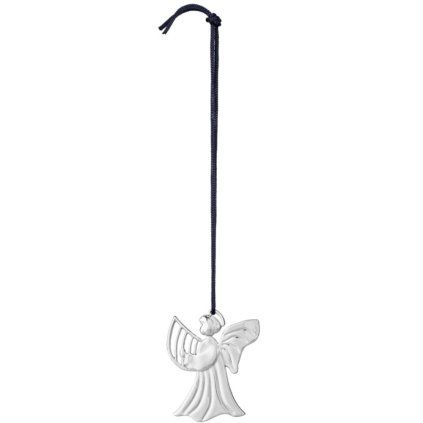 Božični okraski HARP ANGEL, 7 cm, posrebrena, Rosendahl