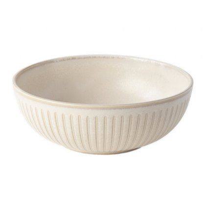 Servirna skleda RIDGED ALABASTER, 19,5 cm, 1 l, MIJ