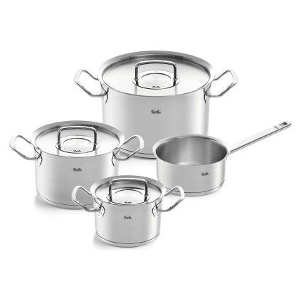 Set loncev ORIGINAL-PROFI COLLECTION, 4 kosi, nerjaveče jeklo, indukcija, Fissler