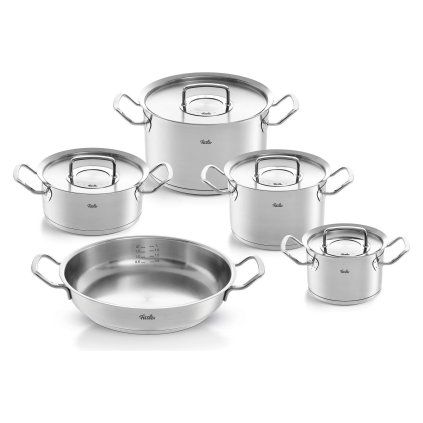 Set posode ORIGINAL-PROFI COLLECTION, s casserole kozica in ponvijo za serviranje, set 5 kosov, Fissler