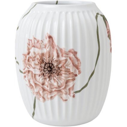 Vaza HAMMERSHOI POPPY, Kähler, 21 cm, bela