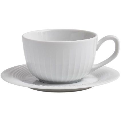 Skodelica s podstavkom HAMMERSHOI 250 ml, bela, Kähler