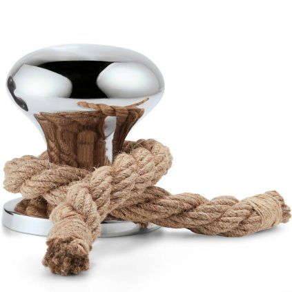 Utež za vrata HAMBURGER STOPPER 12,5 cm, srebrna, Philippi