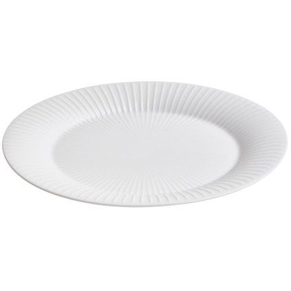 Servirni krožnik HAMMERSHOI 28,5 x 22,5 cm, oval, bela, Kähler