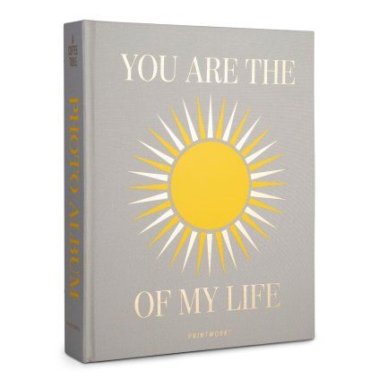 Foto album YOU ARE SUNSHINE, siv, Printworks
