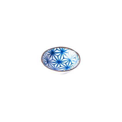 Servirna skleda STARBURST INDIGO IKAT, 11 cm, 150 ml, MIJ
