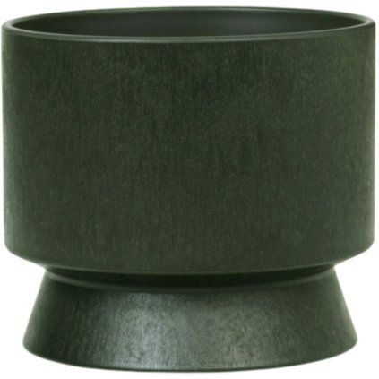Cvetlični lonček RECYCLED, 15 cm, temno zelena, Rosendahl