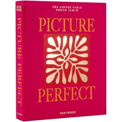 Foto album PICTURE PERFECT, rdeča, Printworks