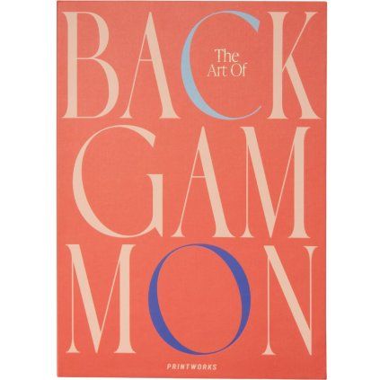 Igra Backgammon ART OF BACKGAMMON, Printworks