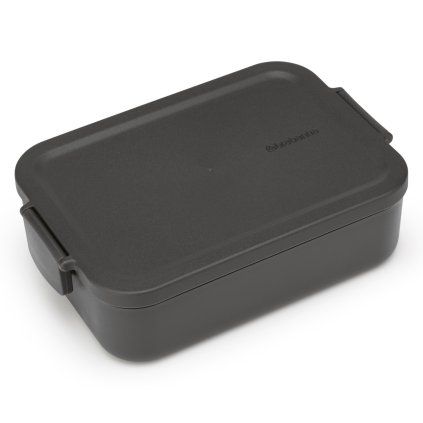 Škatla za kosilo MAKE & TAKE BENTO, 1,1 l, temno siva, Brabantia