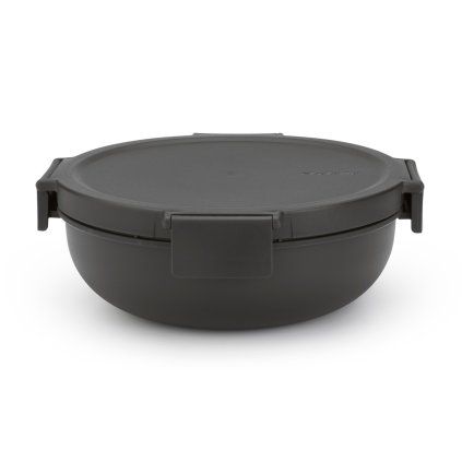 Posoda za malico MAKE & TAKE, 1,3 l, temno siva, Brabantia