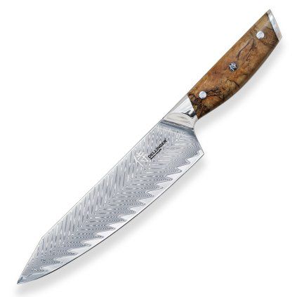 Kuharski nož BROWN CHEF KIRITSUKE, 20,5 cm, Dellinger