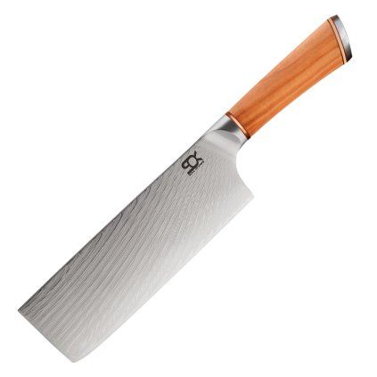 Nož za zelenjavo SOK OLIVE SUNSHINE DAMASCUS, 17 cm, Dellinger