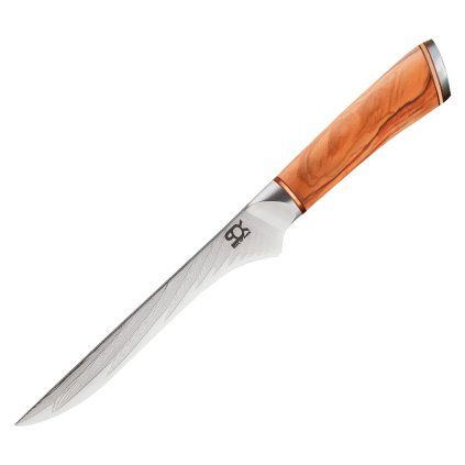 Nož za izkoščevanje SOK OLIVE SUNSHINE DAMASCUS, 13 cm, Dellinger