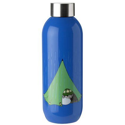 Potovalna steklenica TO GO CLICK MOOMIN CAMPING Stelton 0,75 l modra