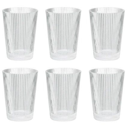 Kozarec za vodo PILASTRO 240 ml, set 6 kosov, svetla, Stelton