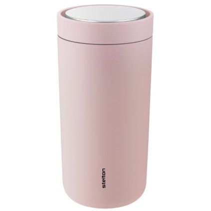 Termo lonček TO GO CLICK 400 ml, matna roza, Stelton