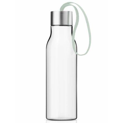 Steklenica za pitje s trakom v barvi žajblja Eva Trio 0,5 l svetla