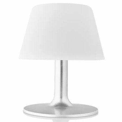 Solarna namizna svetilka SUNLIGHT, 16 cm, siva, Eva Solo