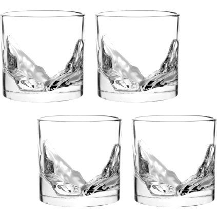 Kozarec za viski GRAND CANYON, set 4 kosov, 300 ml, Litton
