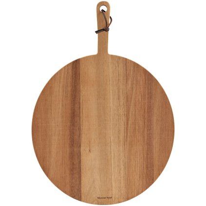 Deska za rezanje in serviranje PIZZA, 50 cm, rjava, Nicolas Vahé