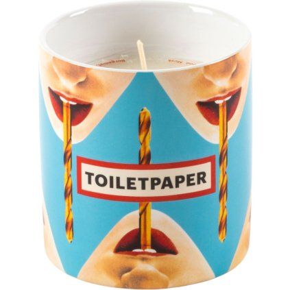 Dišeča sveča TOILETPAPER DRILL, 9,5 cm, Seletti