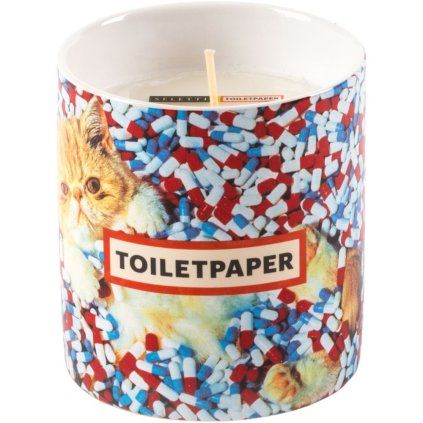 Dišeča sveča TOILETPAPER PILLS, 9,5 cm, Seletti