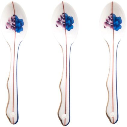Žlička za kavo HYBRID ARMILLA, set 3 kosov, 11,5 cm, Seletti