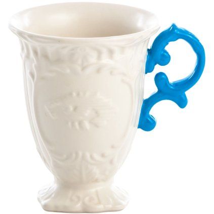 Šalica za čaj I-WARES, 11,5 cm, svetlo modra, Seletti