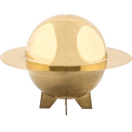 Servirna posoda COSMIC DINER LUNAR, 32 cm, medenina, Seletti