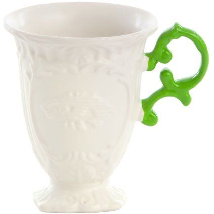 Šalica za čaj I-WARES, 11,5 cm, zelena, Seletti