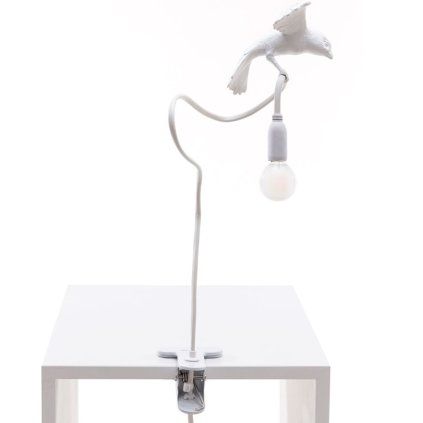 Pisalna svetilka SPARROW CRUISING, 100 cm, bela, Seletti