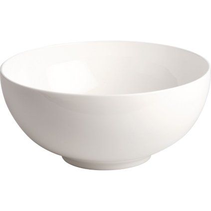 Skleda za solato ALL-TIME, 3,15 l, 24 cm, bela, Alessi