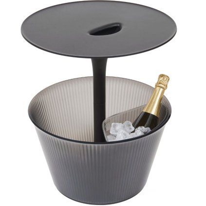 Klubska mizica PICK-UP, 49 cm, črna, Alessi