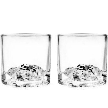 Kozarec za viski MT.BLANC, set 2 kosov, 280 ml, Liiton