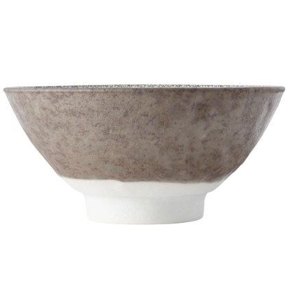 Jedilna skleda CRAZED GREY, 450 ml, 15 cm, MIJ