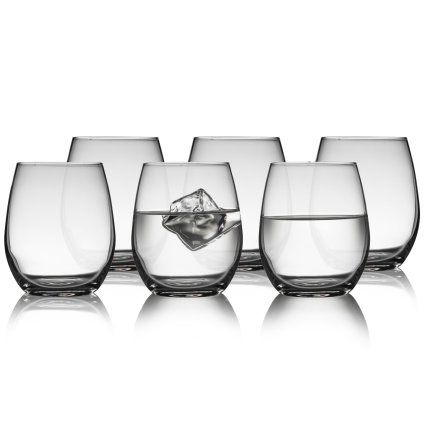 Kozarec za vodo JUVEL, set 6 kosov, 390 ml, Lyngby Glas