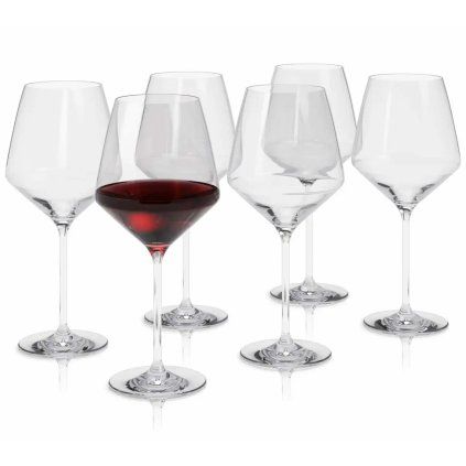 Kozarec za rdeče vino LEGIO NOVA, set 6 kosov, 650 ml, Eva Solo