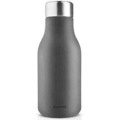 Dozirnik za tekoče milo, 200 ml, siv, silikon, Eva Solo