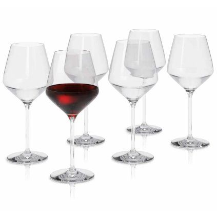 Kozarec za rdeče vino LEGIO NOVA, set 6 kosov, 450 ml, Eva Solo