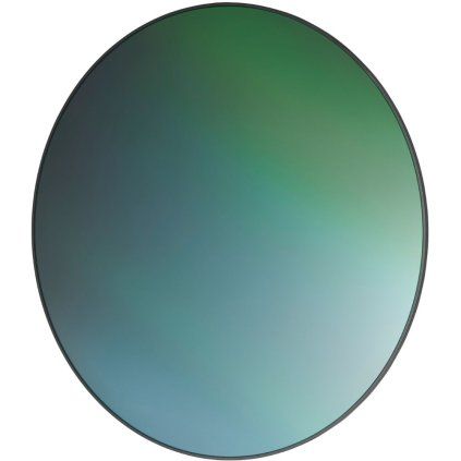Stensko ogledalo ROUND, 76 cm, zelena, Fritz Hansen
