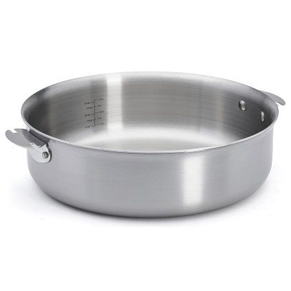 Ponev za sauté ALCHIMY LOQY, 28 cm, srebrna, iz nerjavečega jekla, de Buyer