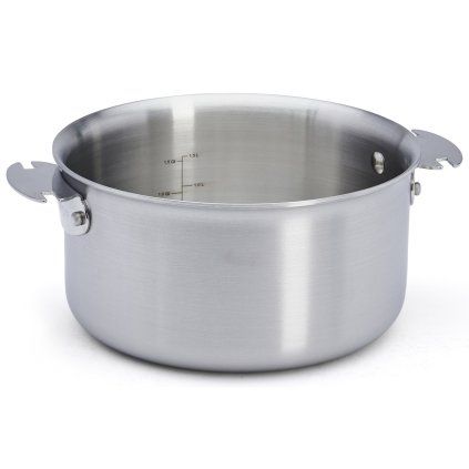 Lonec ALCHIMY LOQY, 18 cm, srebrn, iz nerjavečega jekla, de Buyer