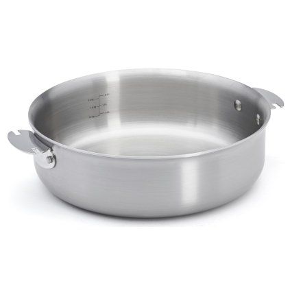 Ponev za praženje ALCHIMY LOQY, 24 cm, srebrna, iz nerjavečega jekla, de Buyer