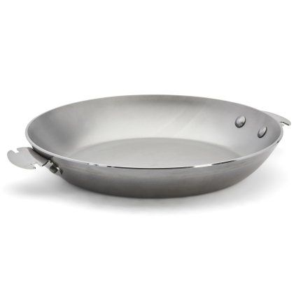 Ponev MINERAL B LOQY, 28 cm, srebrna, jeklena, de Buyer