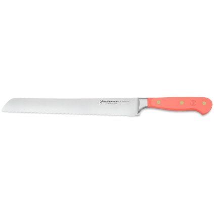 Nož za kruh CLASSIC COLOUR, 23 cm, koralna breskev, Wüsthof
